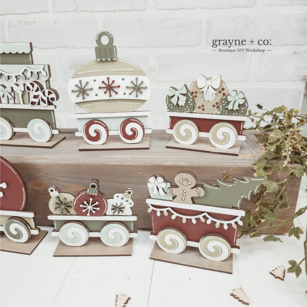 Mini Christmas Train DIY Kit – grayne + co.