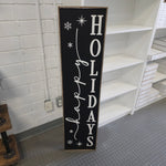Happy Holidays Framed Porch Sign(PAINTED SAMPLE)