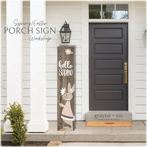 
                
                    Load image into Gallery viewer, Spring/Easter Porch Sign  Workshop | February 29th - 530pm - 8pm
                
            