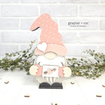 Valentine Gnome INTERCHANGEABLE DIY Kit