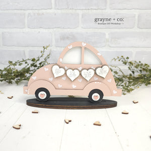 
                
                    Load image into Gallery viewer, INTERCHANGEABLE VW Bug DIY Kit - Candy Hearts Theme
                
            