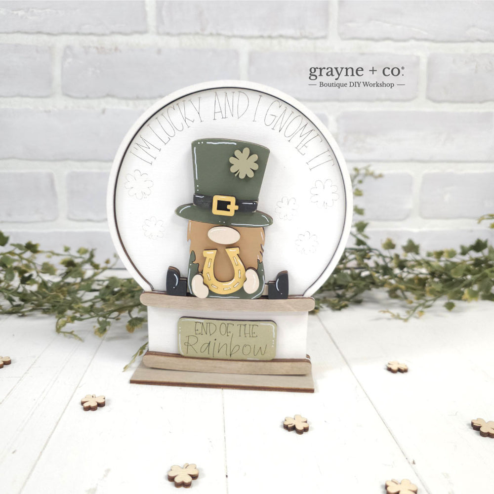 
                
                    Load image into Gallery viewer, INTERCHANGEABLE Snow Globe DIY Kit - SPD Gnome Theme
                
            