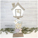 Interchangeable Birdhouse - WILDFLOWERS Theme