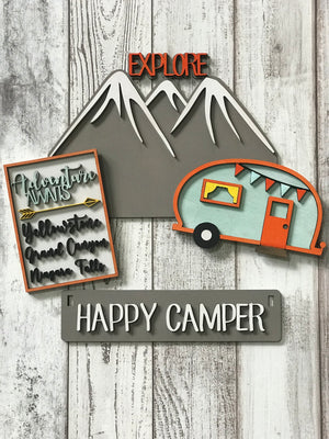 
                
                    Load image into Gallery viewer, Camping Wagon Insert - Wood Blank Kit
                
            