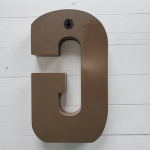 
                
                    Load image into Gallery viewer, Galvanized Metal Letter Wall Décor - G
                
            