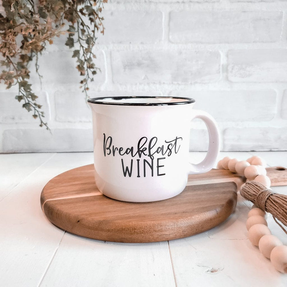grayne + co. Breakfast Wine Campfire Coffee Mug
