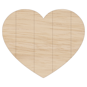 
                
                    Load image into Gallery viewer, Grayne &amp;amp; Co. DIY Supplies UNFINISHED Rustic Pallet Heart Blank
                
            