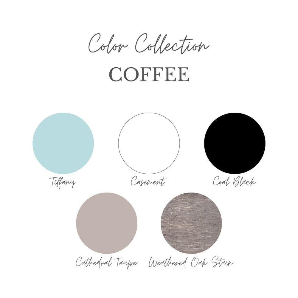 Grayne & Co. Fusion Mineral Paint COFFEE Color Collection