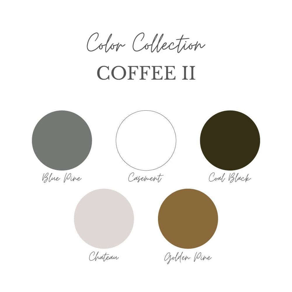 Grayne & Co. Fusion Mineral Paint COFFEE II Color Collection