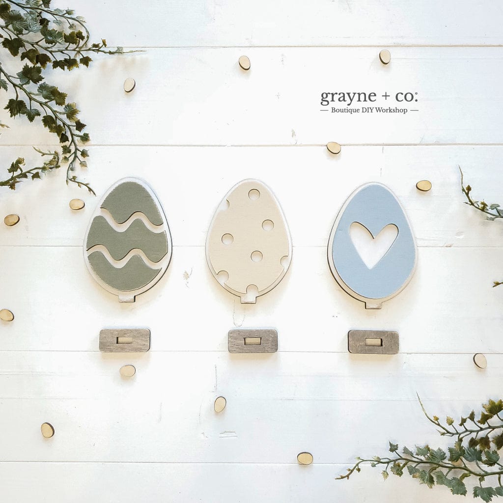 Grayne & Co. Kits 3D Mini Easter Eggs DIY Kit