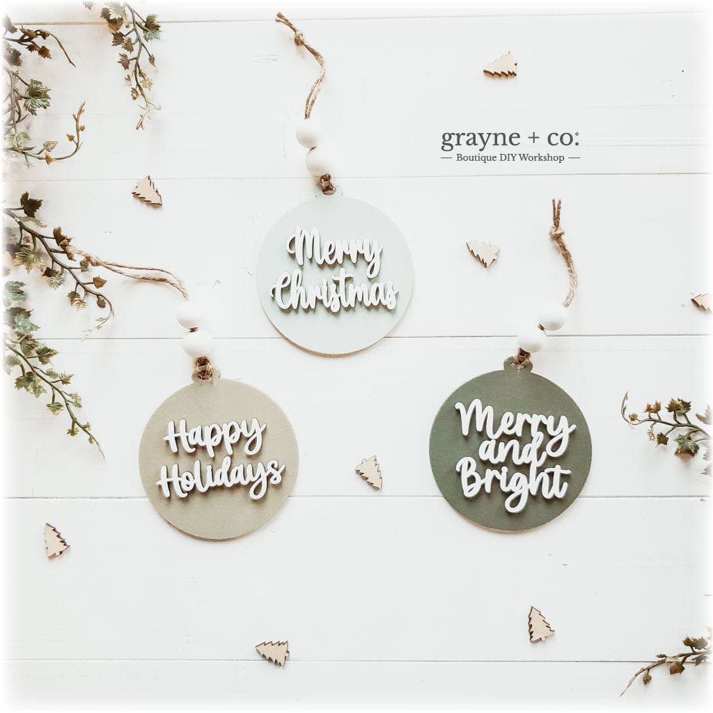 Grayne & Co. Kits Christmas Ornaments DIY Kit