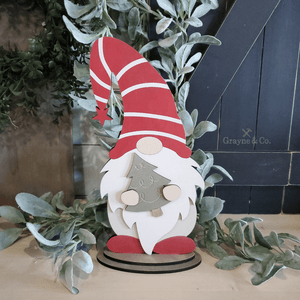 
                
                    Load image into Gallery viewer, Grayne &amp;amp; Co. Kits Gnome for the Holidays DIY Kit (Christmas Version)
                
            