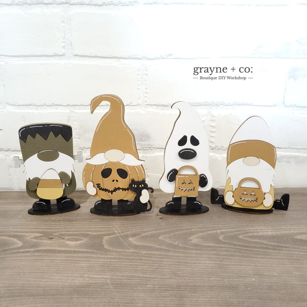 
                
                    Load image into Gallery viewer, Grayne &amp;amp; Co. Kits Mini Halloween Gnomes DIY Kit
                
            