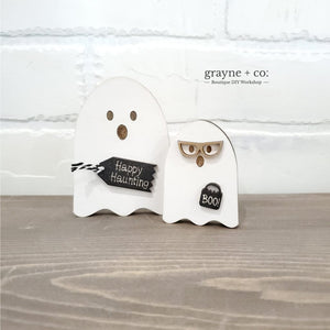 
                
                    Load image into Gallery viewer, Grayne &amp;amp; Co. Kits Spooky Ghosts DIY Kit
                
            