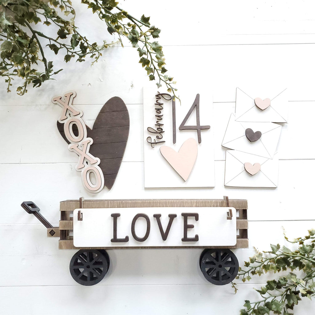 Grayne & Co. Kits VALENTINE'S DAY Interchangeable Wagon DIY Kit