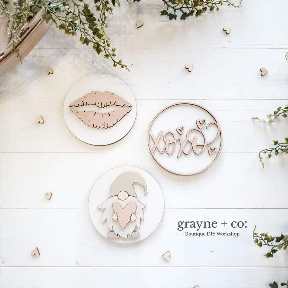 
                
                    Load image into Gallery viewer, Grayne &amp;amp; Co. Kits VALENTINE&amp;#39;S THEMED Interchangeable Shiplap Signs for DIY Kit
                
            