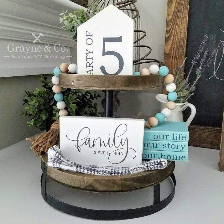 
                
                    Load image into Gallery viewer, Grayne &amp;amp; Co. Tiered Tray Kits Family Tiered Tray Kit
                
            