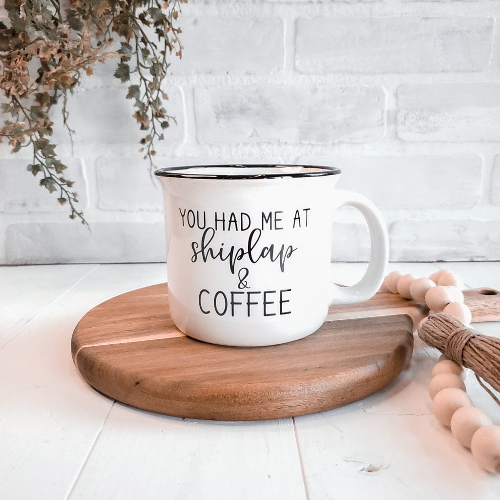 grayne + co. You had me at Shiplap + Coffee Campfire Coffee Mug