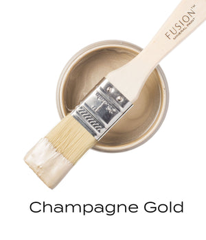 Homestead House Fusion Mineral Paint Metallics Vintage Champagne Gold