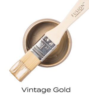 
                
                    Load image into Gallery viewer, Homestead House Fusion Mineral Paint Metallics Vintage Gold
                
            