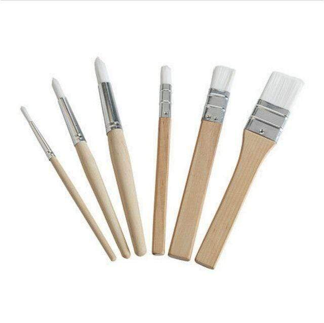 IKEA DIY Supplies 6 pc Short Handled Premium Paint Brush Set