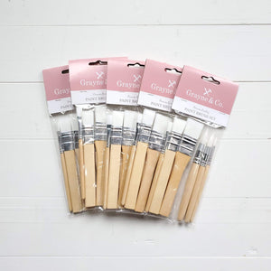IKEA DIY Supplies 6 pc Short Handled Premium Paint Brush Set